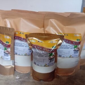 Premium African Banku Mix – Authentic Corn & Cassava Flour (3kg)