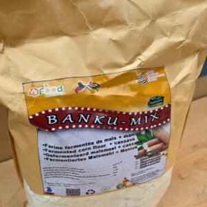 Premium African Banku Mix – Authentic Corn & Cassava Flour (3kg)