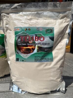 Premium African Telibo – 100% Natural Black Yam Flour