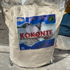 Premium African Kokonte – 100% Natural Dried Cassava Flour (3kg)