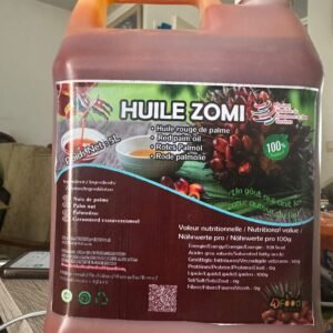 Premium African Zomi Oil – Traditional Flavored Red Palm Oil