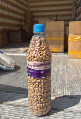 Premium African Roasted Peanuts – Crunchy & Savory (700g Plastic Bottle)
