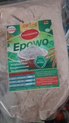 Premium African Epowo – 100% Natural Red Millet & Sorghum Flour