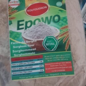 Premium African Epowo – 100% Natural Red Millet & Sorghum Flour